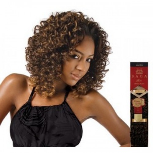 SAGA Gold 100% Human Hair OPRAH REMY 12"